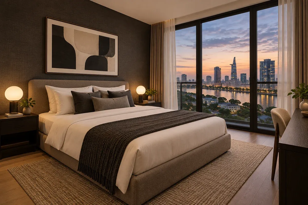 A modern stay near the city